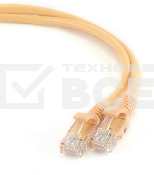 Патч-корд FTP Cablexpert кат.5e, 0.5м, литой, многожильный (оранжевый)