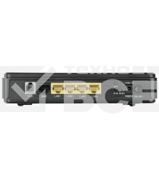 Маршрутизатор беспроводной D-Link DVG-N5402SP/1S/C1A 10/100BASE-TX черный