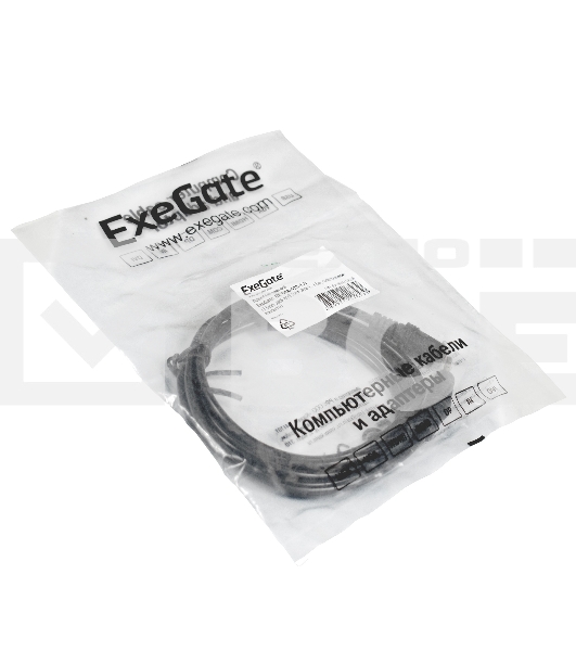 Удлинитель звуковой Exegate EX-CCA-423-1.5 (3.5mm Jack M/3.5mm Jack F, 1,5м, позолоченные контакты)