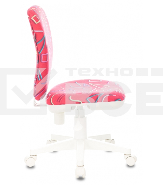 Кресло детское Бюрократ KD-W10 малиновый Sticks 05 крестовина пластик пластик белый