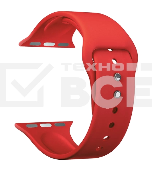 Спортивный силиконовый ремешок Lyambda Altair для Apple Watch 38/40 mm DS-APS08-40-RD Red