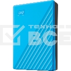 Накопитель Portable HDD 5TB WD My Passport (Blue), USB 3.2 Gen1, 107x75x19mm, 210g /12 мес./, фото4