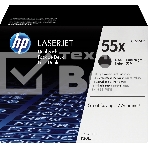 Картридж лазерный набор из 2 шт HP LaserJet CE255XD черный для LJ P3015(2 х 12500стр), фото2