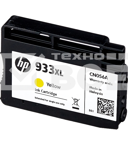 Картридж струйный HP №933XL CN056AE желтый для HP OJ 6700/7100 (825стр.)