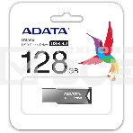 Флешка USB A-Data 128Gb UV350 AUV350-128G-RBK USB3.0 серебристый, фото 1
