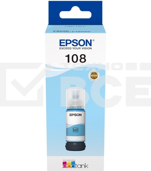 Контейнер с светло-голубыми чернилами EPSON C13T09C54A
