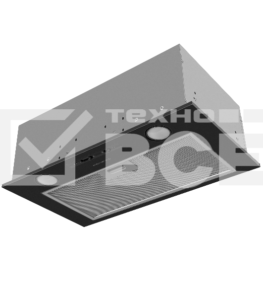 Вытяжка полновстраиваемая Maunfeld Crosby Light 5028, черный, 50 см, 850 м³/ч, 55 дБ