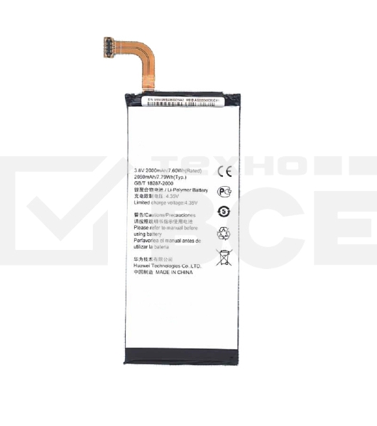 Аккумуляторная батарея для Huawei Ascend P6 / G6 2000mAh HB3742A0EBC