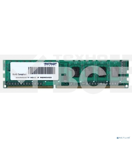 Оперативная память Patriot, DDR3, 4GB (1x4 GB), 1333 MHz, CL9