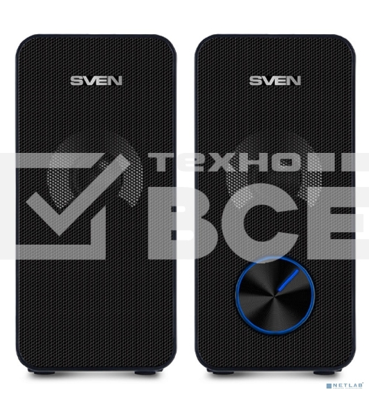 Колонки АС SVEN 335, черный (6 Вт, питание USB)