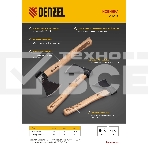Топор, 800 г, кованый, буковое топорище Denzel, фото 1