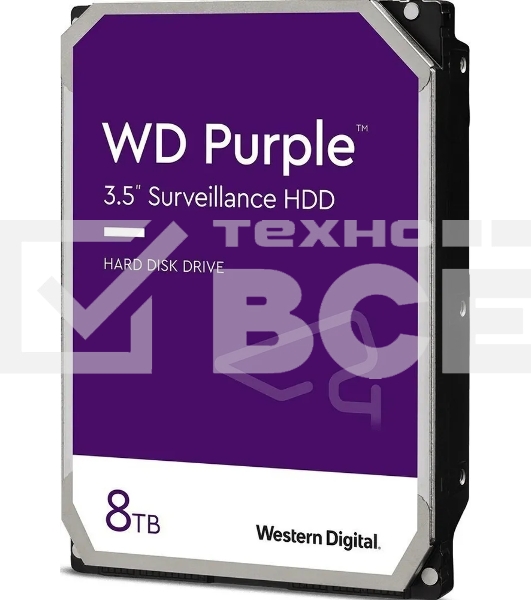 Жесткий диск WD Purple 8TB (WD85PURU)