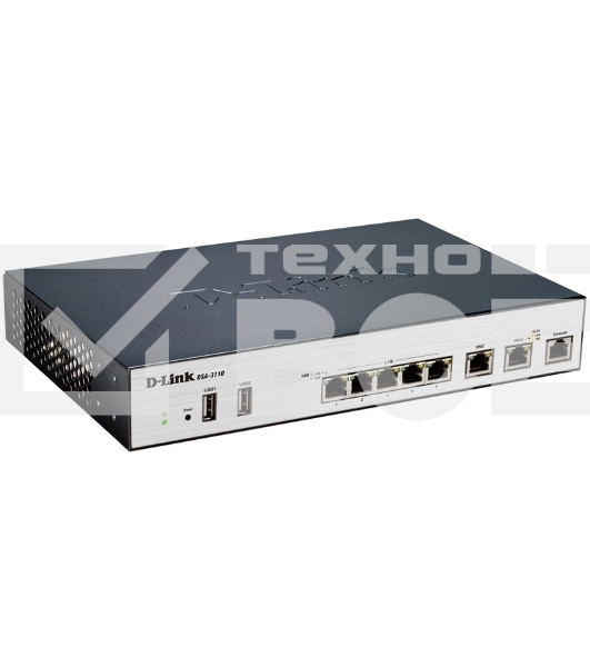 Межсетевой экран D-Link DSA-3110 10/100BASE-TX серебристый