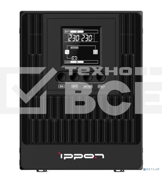 Источник бесперебойного питания Ippon Innova TB 1000 900Вт 1000ВА черный
