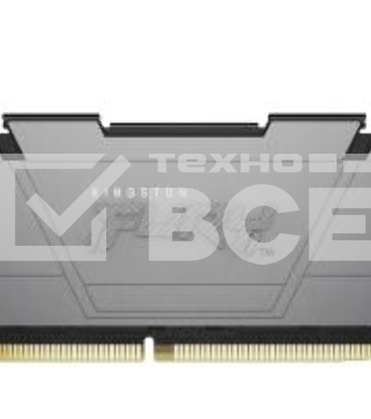 Оперативная память Kingston Fury Renegade, DDR4, 16GB (2x8GB), 3600MHz, CL16, с радиаторами, серый/черный