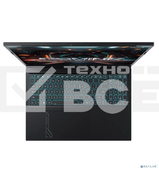 Ноутбук Gigabyte G6 черный KF-H3KZ853KD, KF Intel Core i7-13620H/16Gb/SSD512Gb/RTX4060 8Gb/16