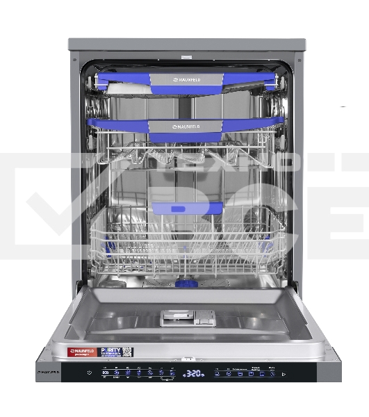 Посудомоечная машина Maunfeld MWF60331S Inverter, нержавеющая сталь, 59.8 см, 14 компл., 42 дБ, класс A+++