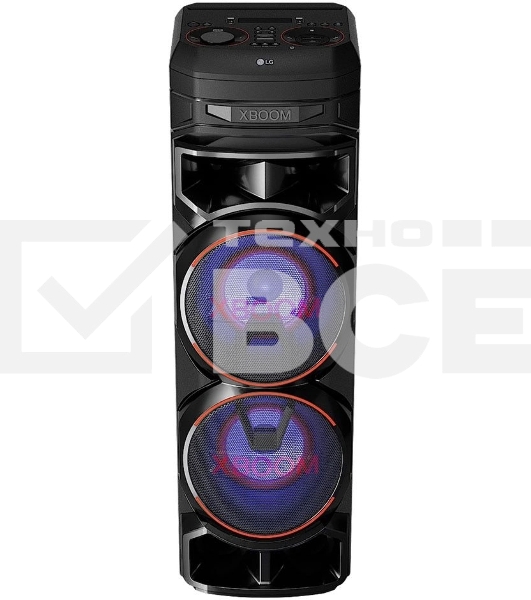 Минисистема LG XBOOM RNC9 черный 1000Вт FM USB BT