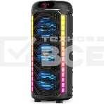 Минисистема Hyundai H-MC1221 черный 15Вт FM USB BT SD/MMC, фото 1