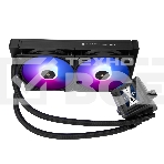 Водяное охлаждение для процессора Thermalright Frozen Warframe SE 240 ARGB Black (240mm, LED temp., Black, ARGB/ Fans: 2x120mm, 70.84CFM, 29.8dBA, 2000RPM/ Pump height 59mm, Rad thickness 27mm/ S: 1851, 1700, 1200, 115X, AM5, AM4), фото9