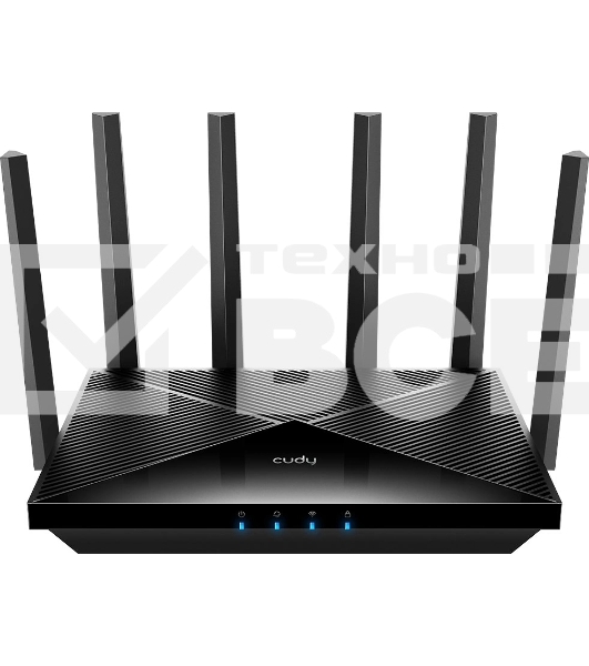 Маршрутизатор Cudy APP BE6500 2.5G Dual Band Wi-Fi 7 Mesh Router, Chipset Broadcom, 802.11be/ax/ac/a/b/g/n, 5764Mbps at 5GHz + 688Mbps at 2.4GHz, 1 x 2.5Gbps WAN Port, 4 x 10/100/1000Mbps Ports, 6 x 5dBi fixed antennas, WiFi router/AP/ Repeater/WISP Mode,
