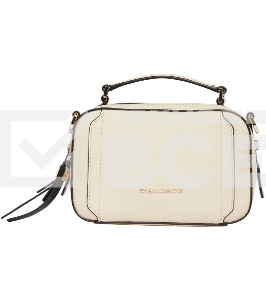 Сумка женская Piquadro Circle BD6655W92/BI бежевый натур.кожа