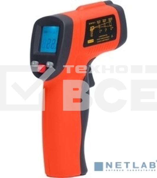 Пирометр инфракрасный ADA TemPro 550 (от -50°С до 550°С) Точность ±1.5°С