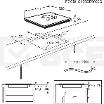 Электрическая варочная панель Electrolux EHF6232FOK Hi-Light, независимая, черный, фото6