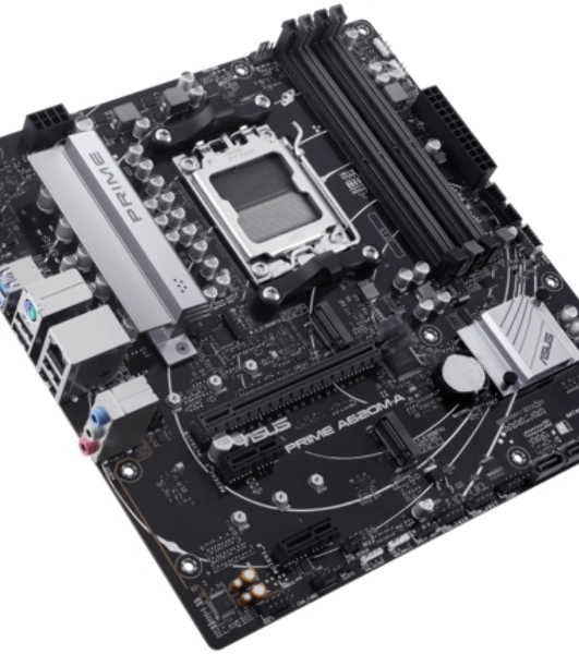 Материнская плата ASUS PRIME A620M-A-CSM, AM5, AMD A620, 2xDDR5, 4xSATA, 2xM.2, 1xPCI-E 4.0 x16, 1xHDMI, 1xDP, 1xVGA, 1x 1Gb LAN, 2xUSB-A 3.2 Gen 1, 4xUSB-A 2.0, 3x3.5 мм, 7.1, Micro-ATX