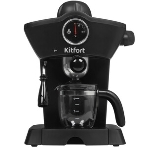 Кофеварка рожковая Kitfort КТ-706 черный, исп. кофе - молотый, 0,25 л, 800 Вт, 3,5 бар, фото6