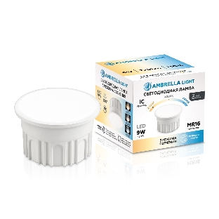 Лампа светодиодная 212501 LED MR16-DD 9W IC 220-240V 100° 6400K 4000K 2700K CCT Memory
