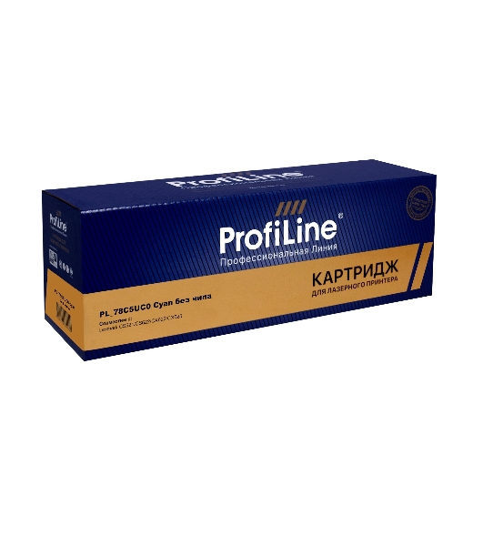 Картридж ProfiLine PL-78C5UC0 для принтеров Lexmark CS521/CS622/CX622/CX625 Cyan без чипа 7000 копий Profiline