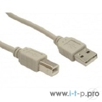 Кабель 5bites UC5010-018C USB2.0, AM/BM, 1.8м., фото 1