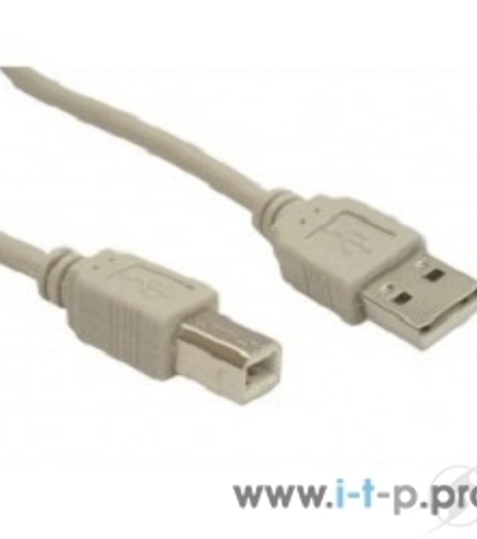 Кабель 5bites UC5010-018C USB2.0, AM/BM, 1.8м.