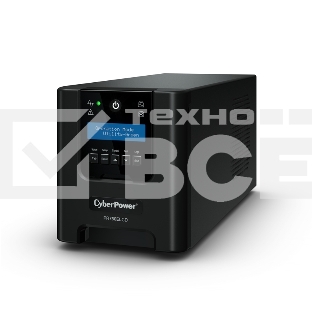 Источник бесперебойного питания CyberPower PR750ELCD 750VA/675W USB/RJ11/45 (6 IEC)