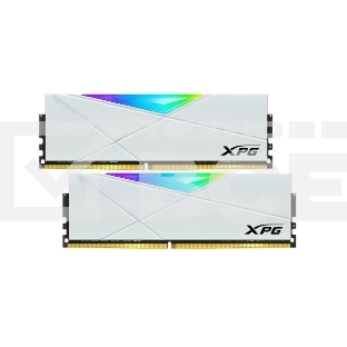 Оперативная память XPG Spectrix D50 RGB, DDR4, 8GB (1x8GB), 3600MHz, CL18, с радиатором, белый, RGB