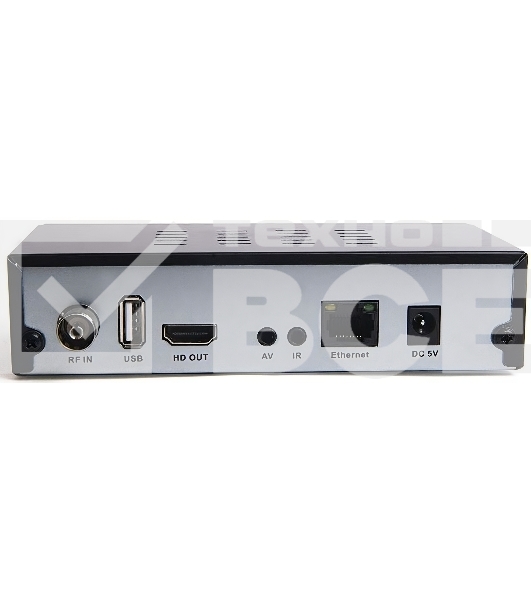 Ресивер эфирный цифровой DVB-T2/C HD HD-350 металл, дисплей DOLBY DIGITAL, HEVC Сигнал Electronics