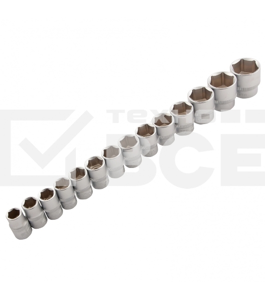 Набор инструментов STELS 141151/4'' 3/8'' 1/2'' cr-v s2 усиленный кейс 216предм.