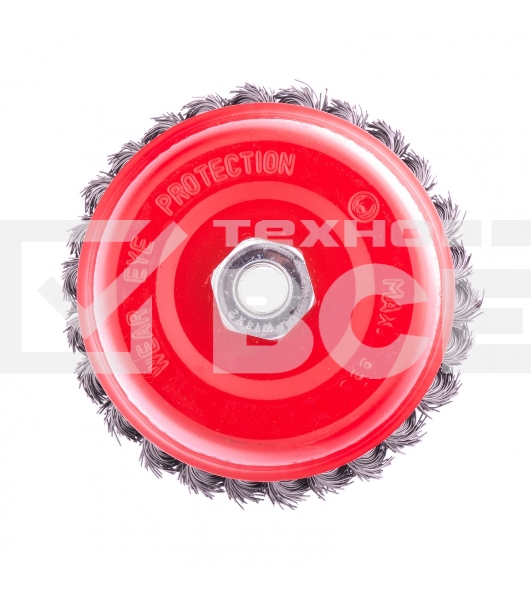 Щетка Matrix для УШМ, 125 мм, М14, 