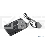 Переключатель KVM на 4 устройства ORIENT HS41, HDMI порты HDM + 2xUSB (клавиатура+мышь), поддержка 4K@30Hz, кнопка переключения на проводе 1.2 м, не требуется внешнее питание (31067), фото 1