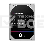 Серверный диск HDD WD Ultrastar DC HA340 8TB <WUS721208BLE604> SATA3 3.5