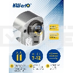 Точилка для карандашей KW-TRIO Мельница 30FA механическая, серебристый, фото4