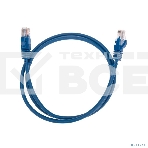 Патч-корд U/UTP, CAT 5e, RJ45-RJ45, 26AWG, ZH нг(А)-HF, синий, 1м Rexant, фото2