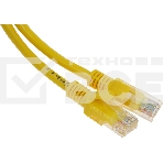 Патч-корд UTP Cablexpert кат.5e, 0.5м, литой, многожильный (желтый), фото9