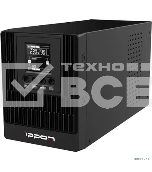 Источник бесперебойного питания Ippon Innova TB 1000 900Вт 1000ВА черный