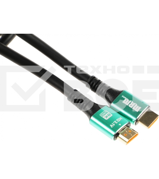 Кабель аудио-видео Premier 12392 HDMI (m)/HDMI (m) 3м. позолоч.конт. черный