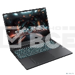 Ноутбук Gigabyte G6 черный KF-H3KZ853KD, KF Intel Core i7-13620H/16Gb/SSD512Gb/RTX4060 8Gb/16