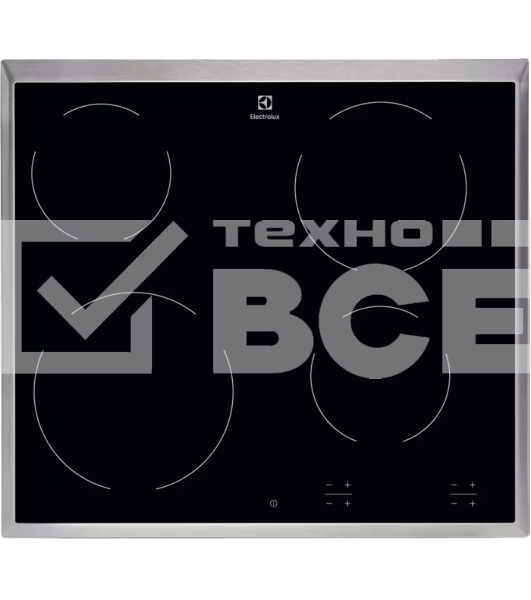 Электрическая варочная панель Electrolux EHF6240XXK Hi-Light, независимая, черный