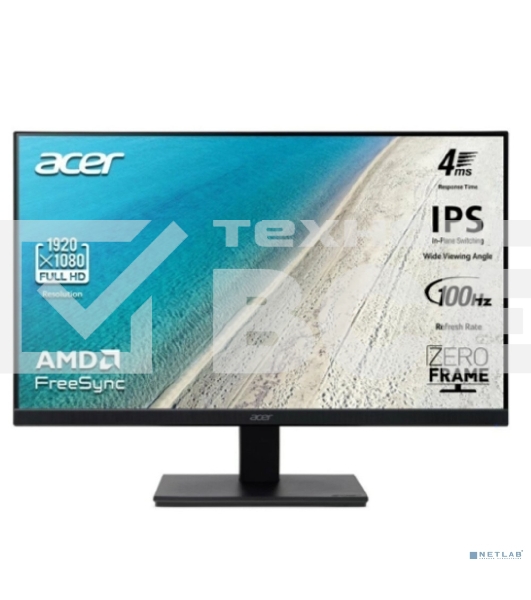 Монитор 21.5' Acer Vero V227QE3biv IPS 1920x1080, 100 Гц, 4 мс, 16:9, 250 кд/м², 1xHDMI, 1xVGA, черный