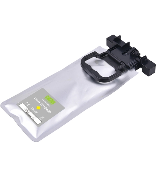 Картридж струйный Cactus CS-EPT01D400 T01D4 желтый (220мл) для Epson WorkForce Pro WF-C529R/C529RDTW/C529RDTW EPP